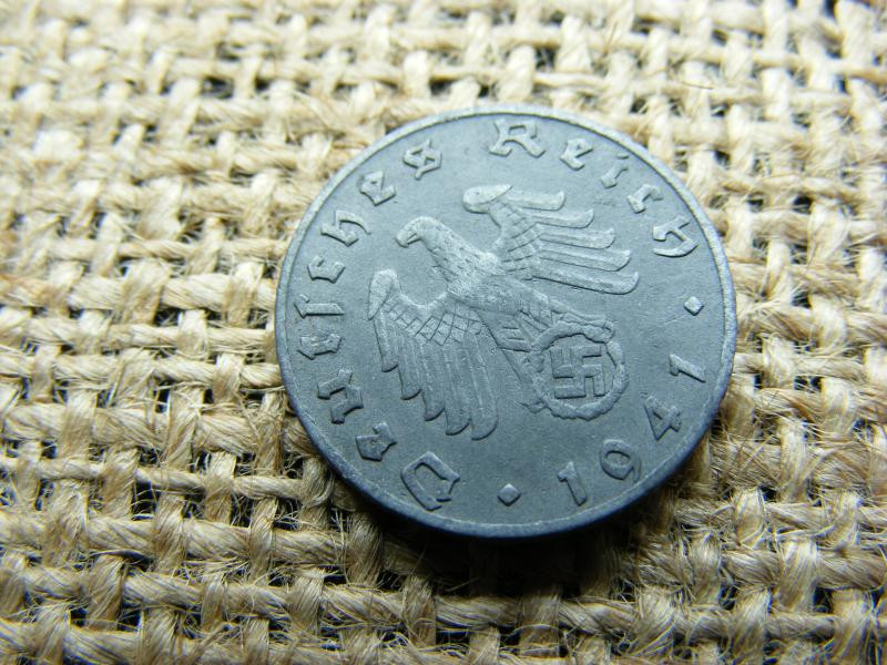 Birodalmi 5 pfennig, 1941, B jelzés