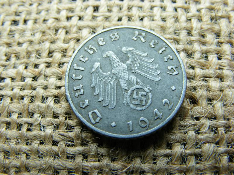 5 Pfennig érme, 1942, A jelzés