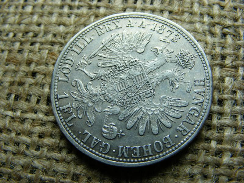 Ferenc József, 1 forint, 1873, ezüst