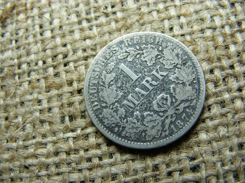 Birodalmi ezüst 1 márka, 1874 A
