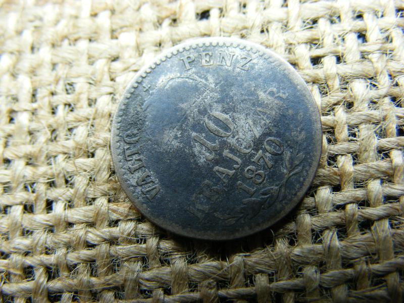 Ezüst 10 krajcár, 1870, VP, KB
