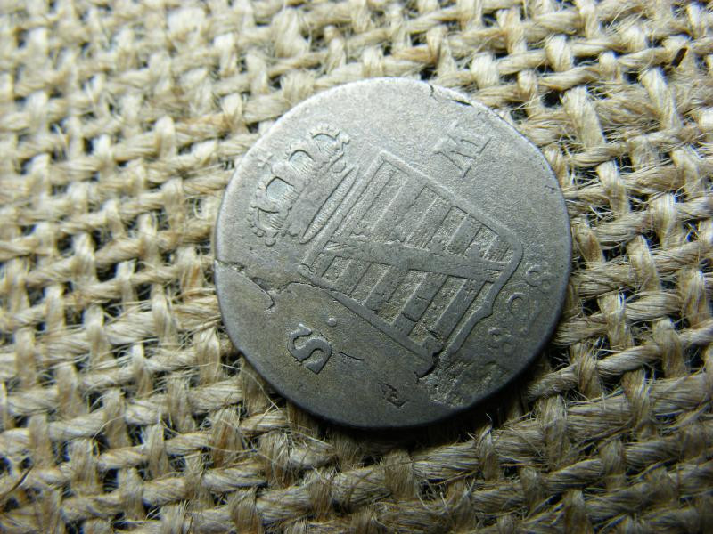 Szász-Meiningeni Hercegség, 6 krajcár, 1828, Bernard II