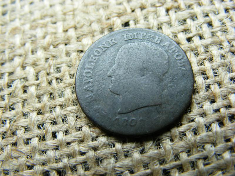 Napóleon, 1 Centesimo, 1807-1809, I. Napóleon