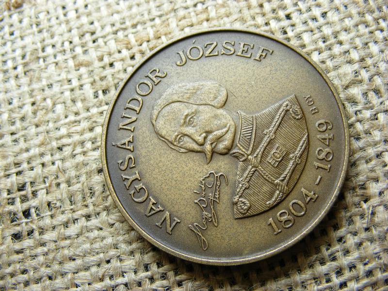 Nagysándor József Aradi Vértanúk Érem, 1986, bronz