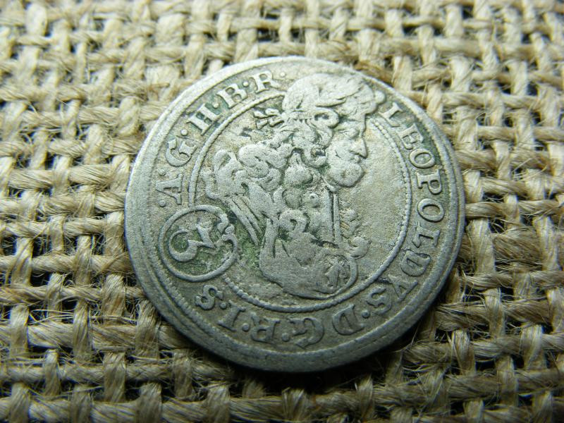 Lipót I. ezüst 3 krajcár, 1696, CB