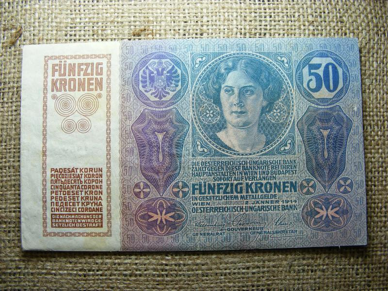 50 Korona, 1914, Osztrák-Magyar Bankjegy