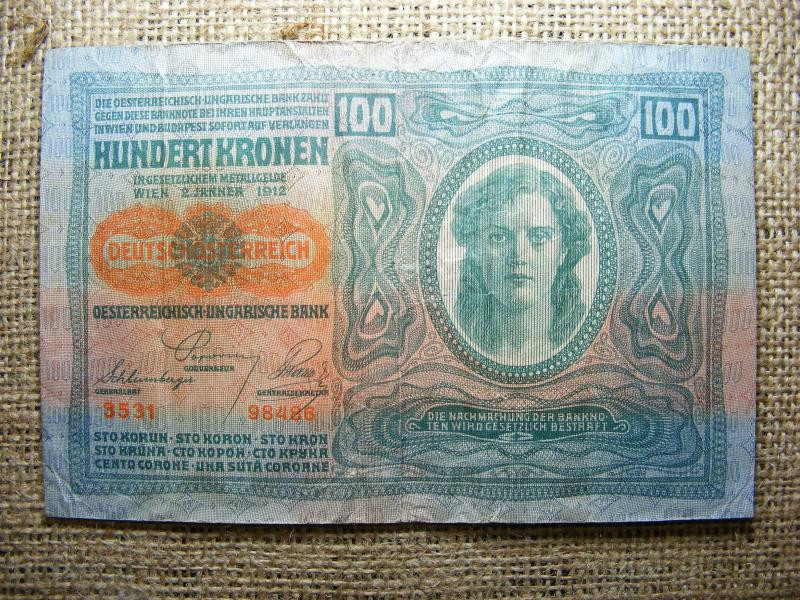 100 korona, 1912, D.Ö.