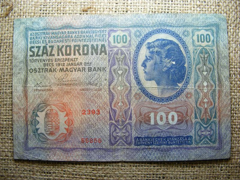 100 korona, 1912, D.Ö. Magyar