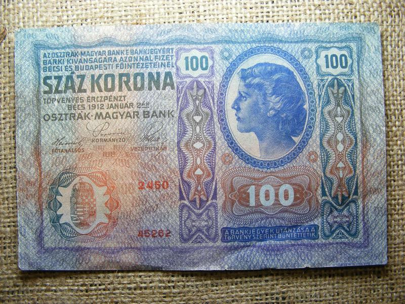 100 korona, 1912, Magyar Királyság