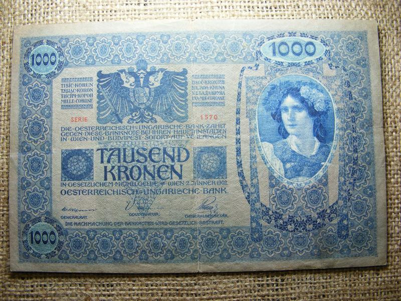 1000 Korona, 1902, DÖ