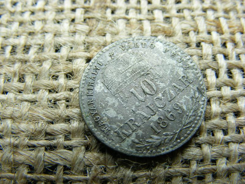 Ferenc József ezüst 10 krajcár, 1869, KB, MKVP