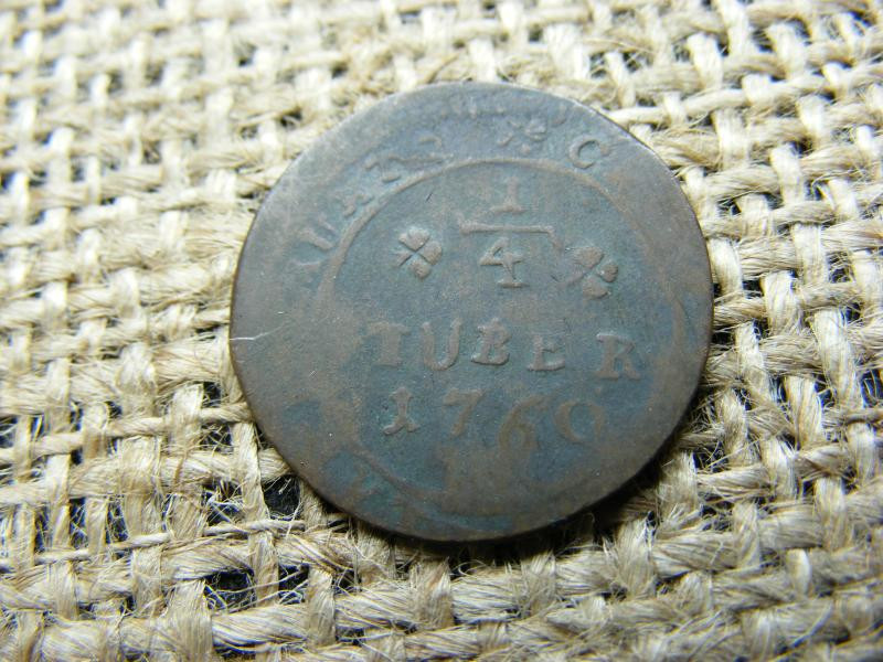 Német államok 1/4 stuber, 1760