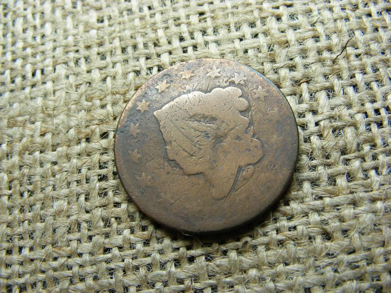 USA 1 centes érme, 1819, Liberty Head / Matron Head