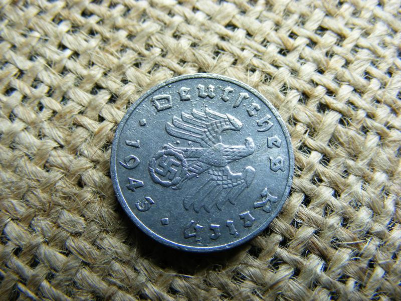 Birodalmi 1 pfennig, 1943, F jelzés