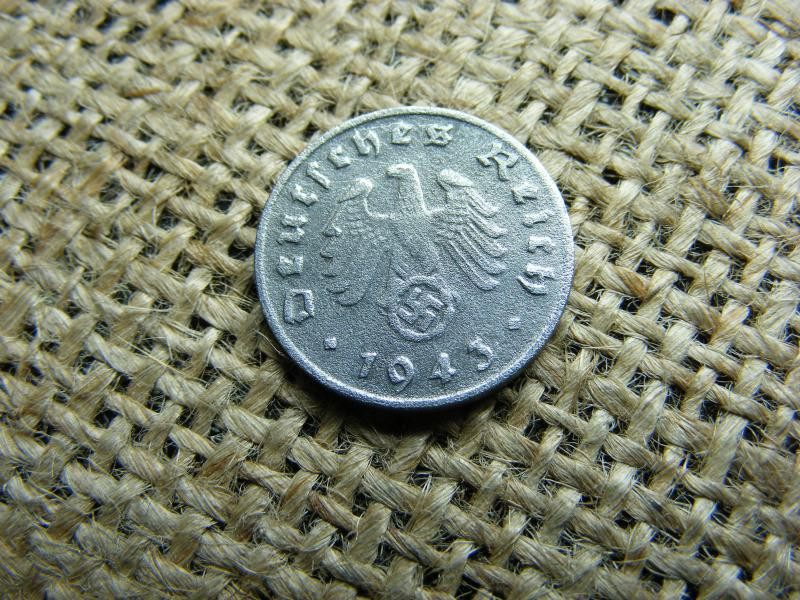 Birodalmi 1 pfennig, 1943, D