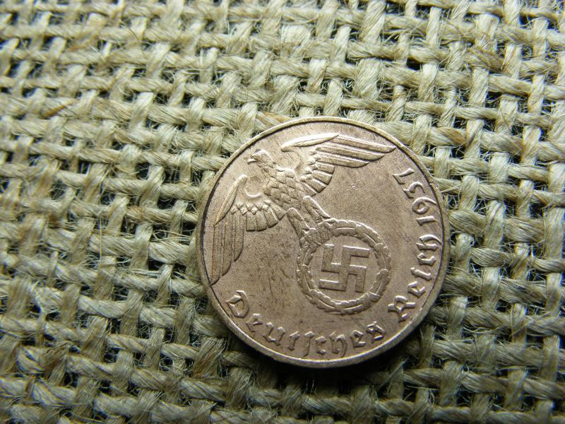 Birodalmi 1 pfennig, 1937, D