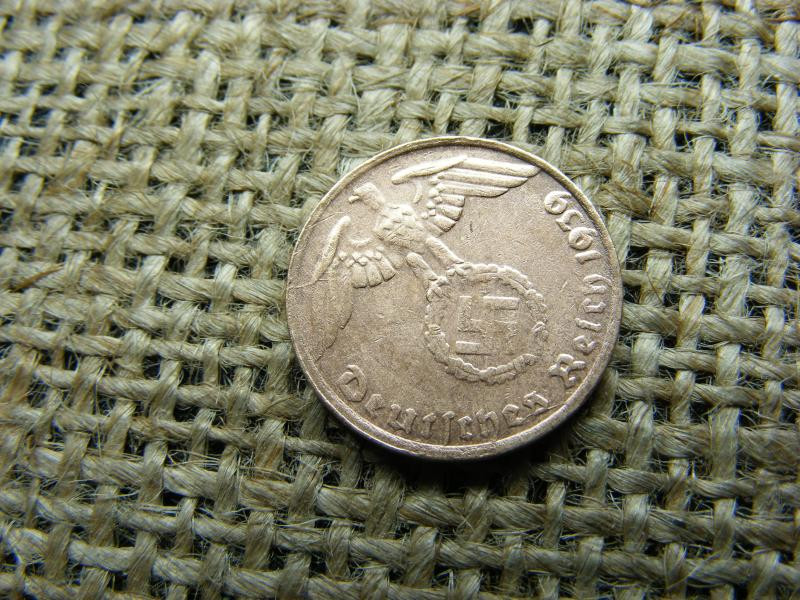 Birodalmi 1 pfennig, 1939, G