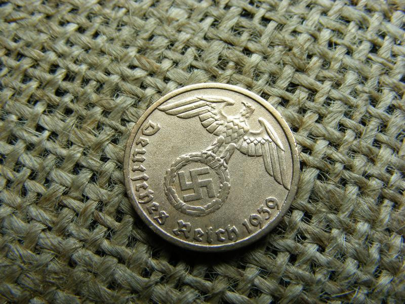 Birodalmi 1 pfennig, 1939, D