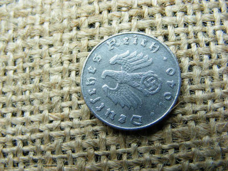 Birodalmi 5 pfennig, 1940, B jelzés