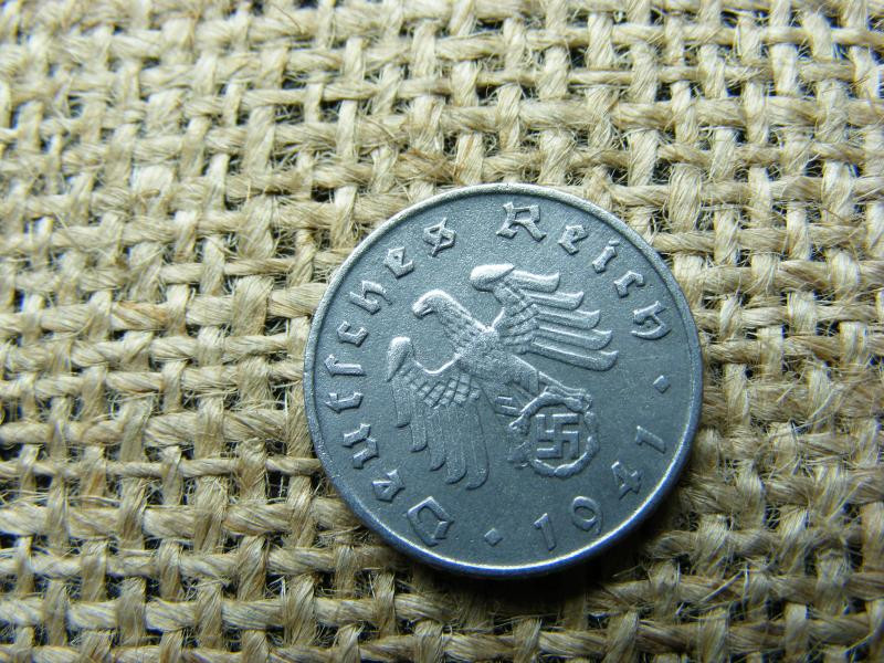 Birodalmi 5 pfennig, 1941, F jelzés