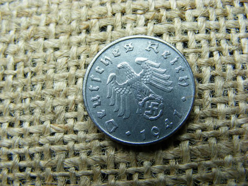 Birodalmi 5 pfennig, 1941, D