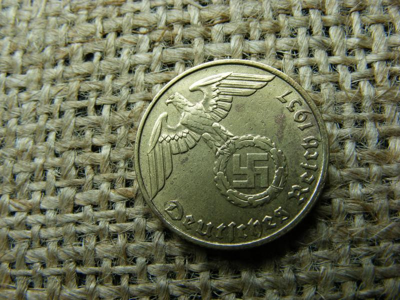 Birodalmi 10 pfennig, 1937 E