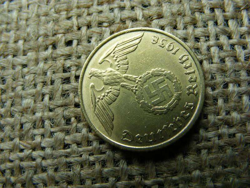 Birodalmi 10 pfennig, 1938 E