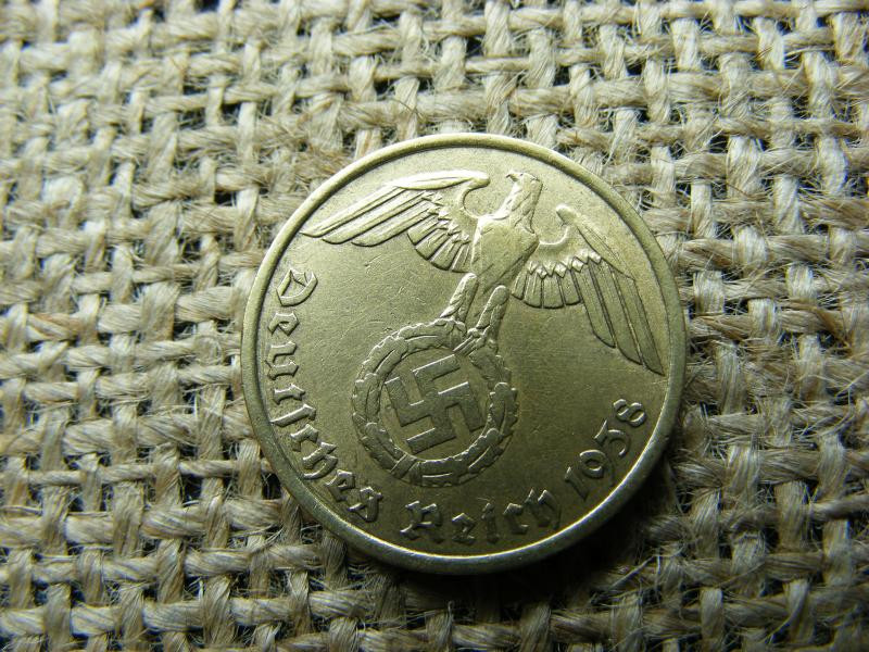 Birodalmi 10 pfennig, 1938 J