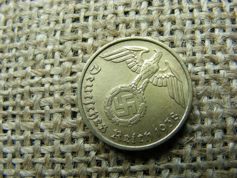 Birodalmi 10 pfennig, 1938 F