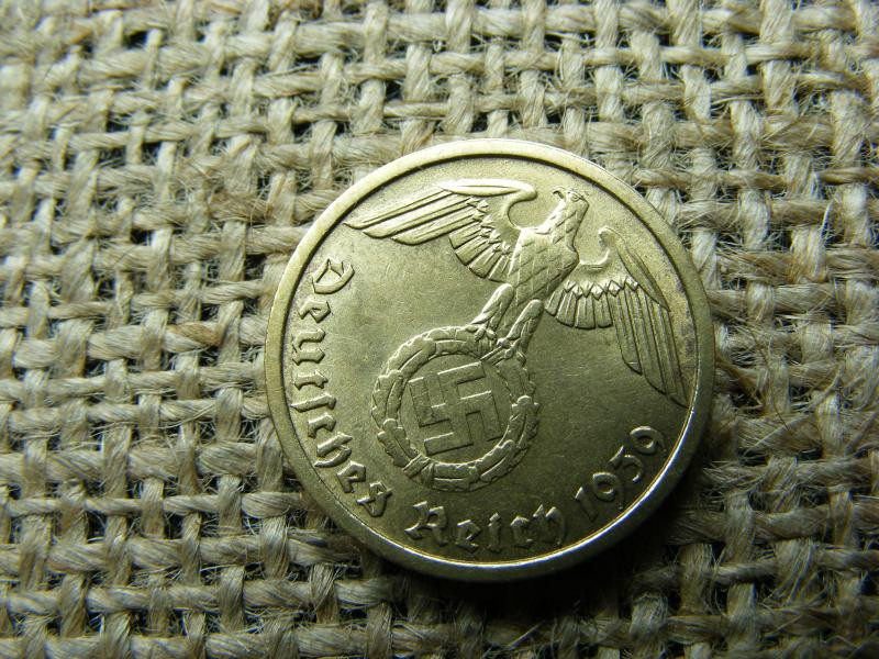 Birodalmi 10 pfennig, 1939, J jelzés