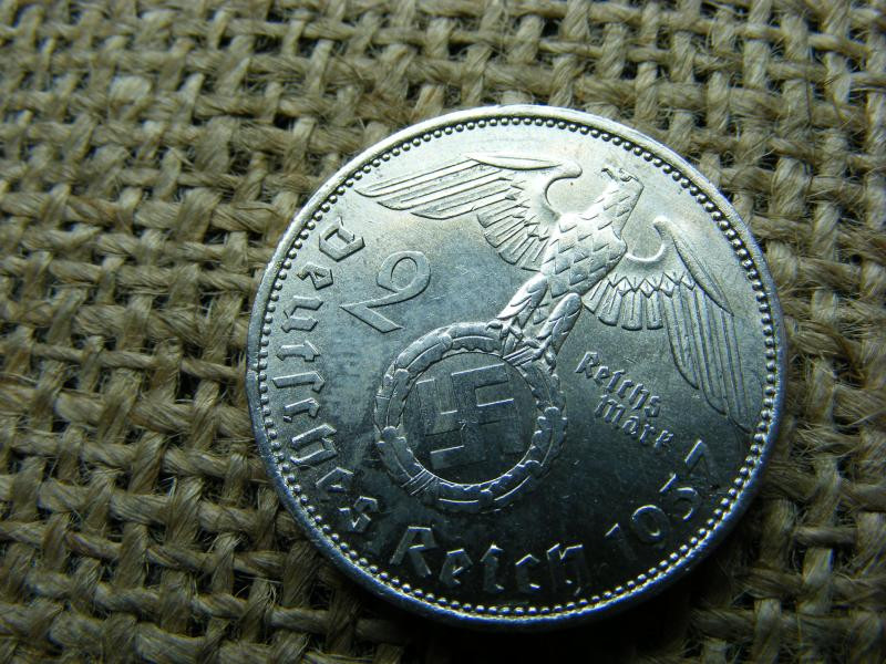 Birodalmi ezüst 2 márka, 1937