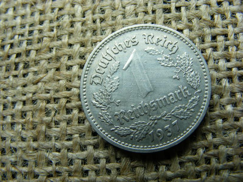 Birodalmi 1 márka, 1937, F