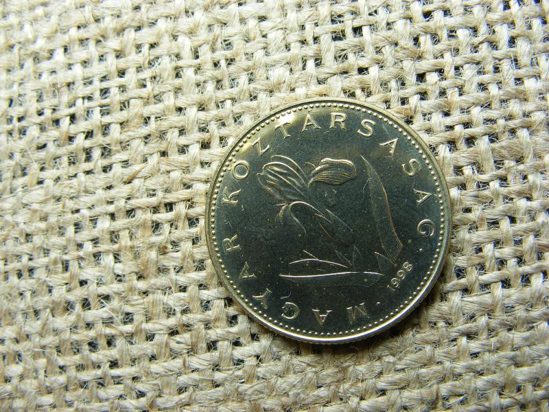 20 forintos érme, 1998