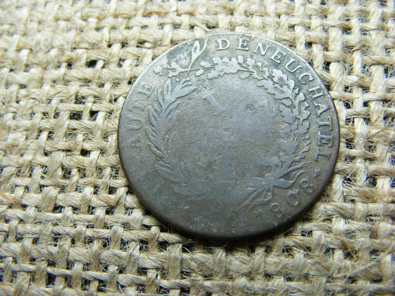 Neuchâtel Hercegség, 1 Batz, 1808, Alexandre Berthier