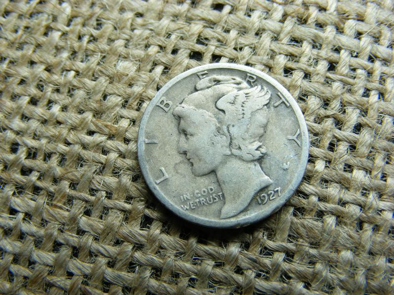 USA Ezüst Dime, 1927
