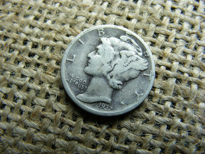 USA Ezüst Dime, 1937