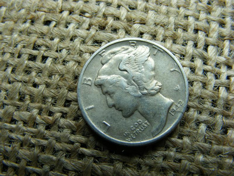 USA Ezüst Dime, 1942