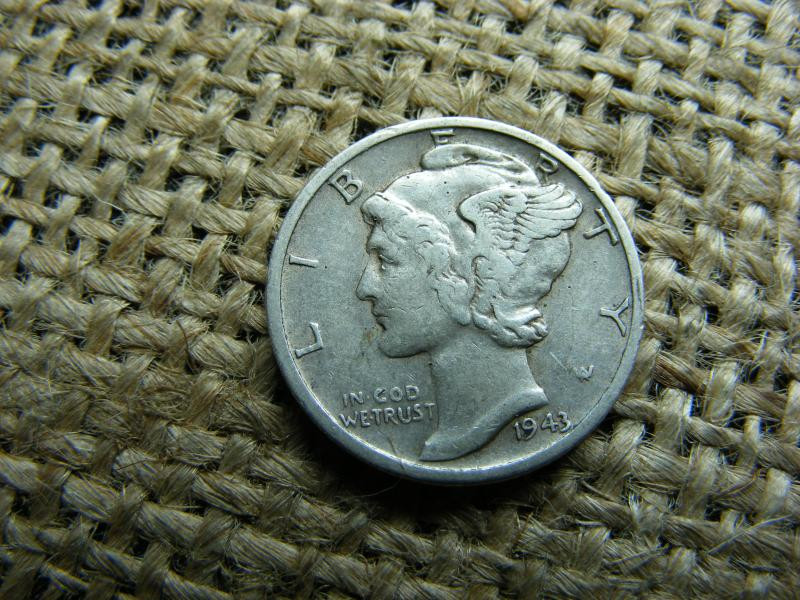 USA Ezüst Dime, 1943 D