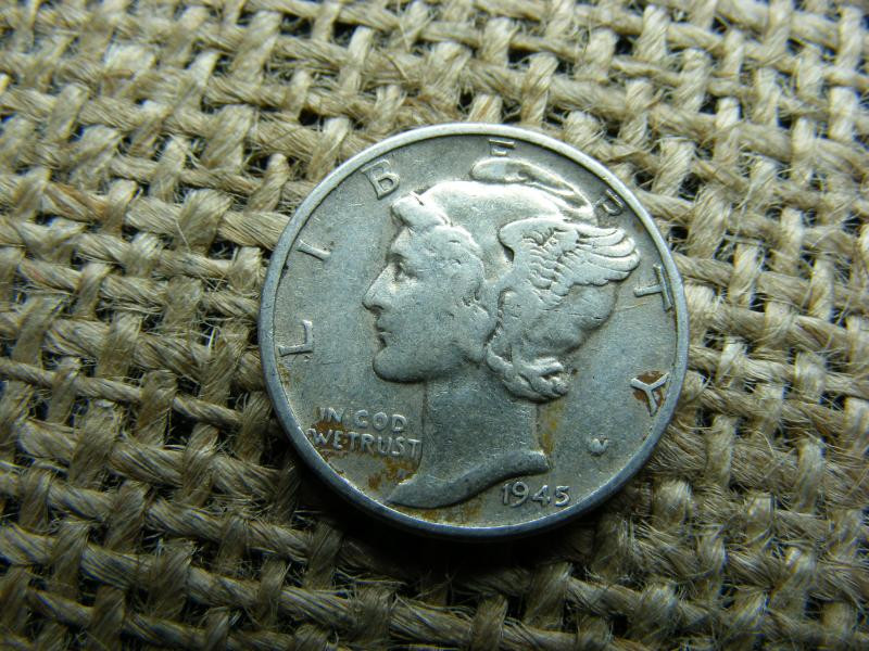 USA Ezüst Dime, 1945