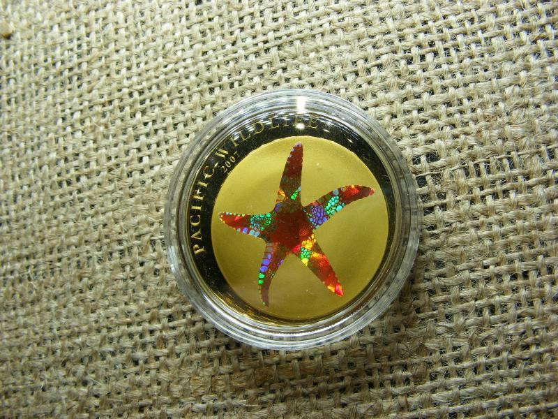 Palau 1 dollár, 2007, érintetlen PP