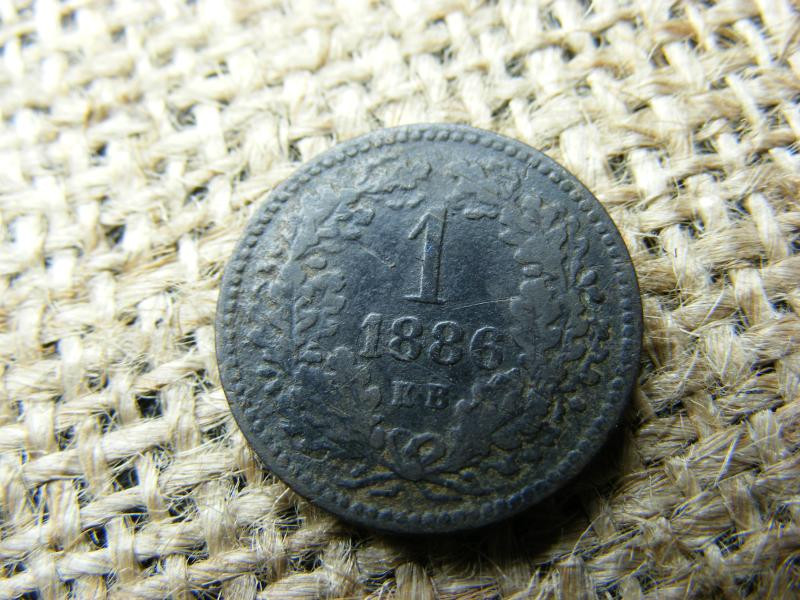 1 Krajcár, 1886, KB