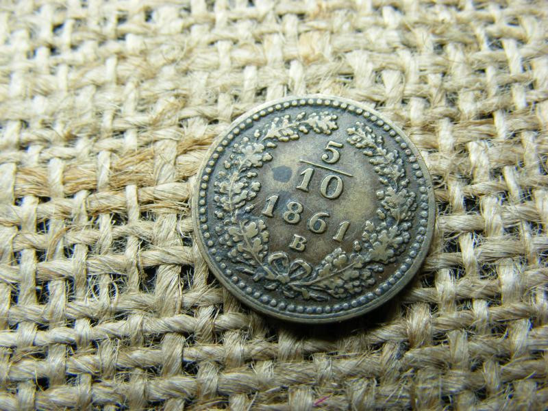 5/10 krajcár 1861, Ferenc József