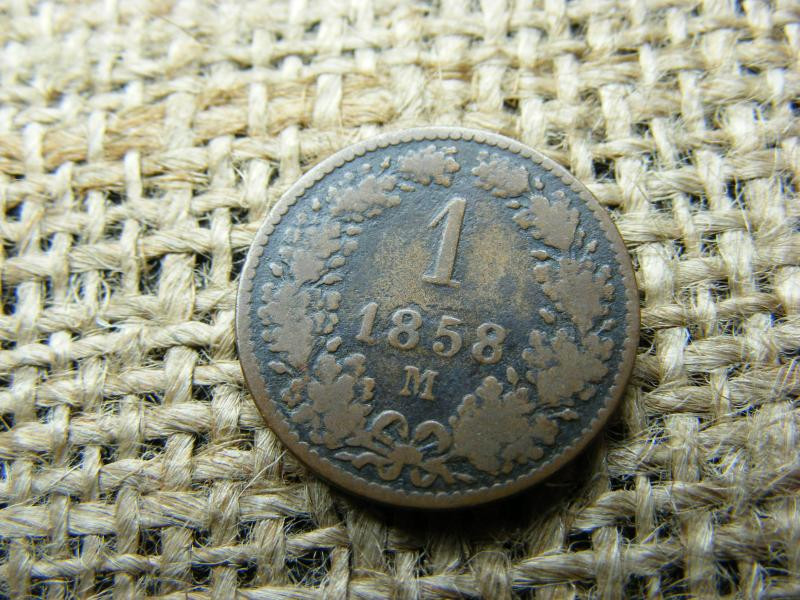 1 Krajcár, 1858, M