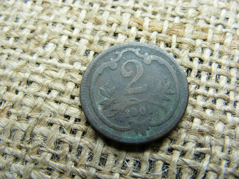 2 Heller, 1901, Korona pénzrendszer