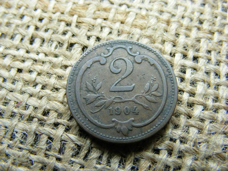 2 Heller, 1904, Korona-pénzrendszer