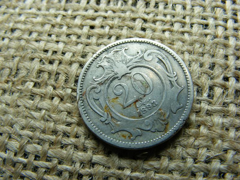 20 Heller 1893, Korona-korszak