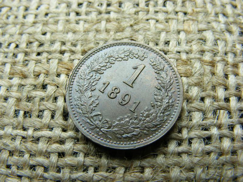 1 Krajcár, 1891, Ferenc József