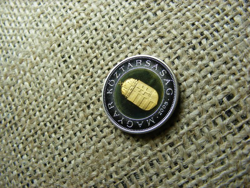 100 forintos érme, 2005, PP
