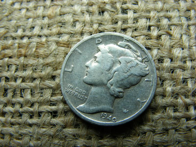 USA Ezüst Dime, 1940, S verési jel