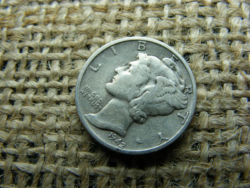 USA Ezüst Dime, 1942